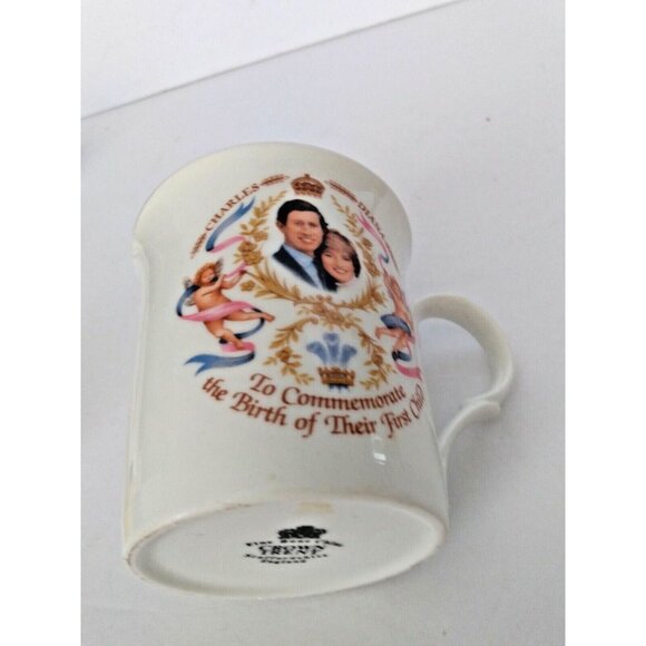 Crown Trent - Staffordshire, England Charles & Diana Mug (Birth of First Child) - Picture 3 of 7